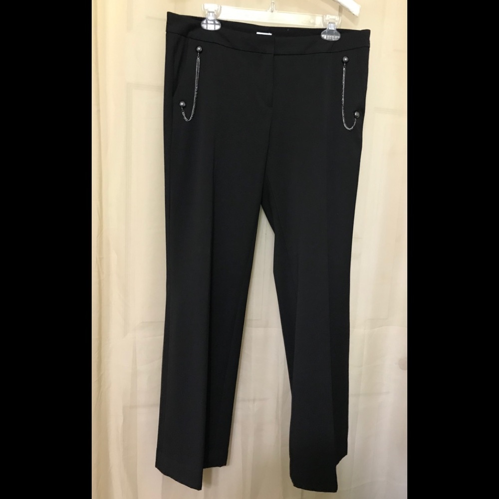 Cache Black Pants Size 10 - image 2